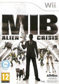 MIB: Alien Crisis PAL Wii  box art